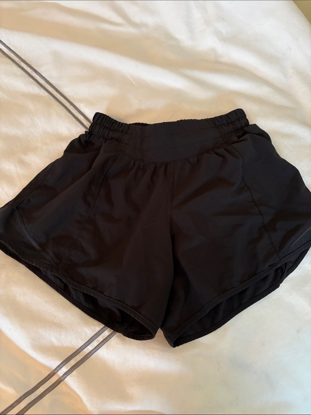 lululemon athletica Black Athletic Running Shorts